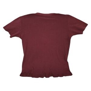Women's Burgundy T Shirt